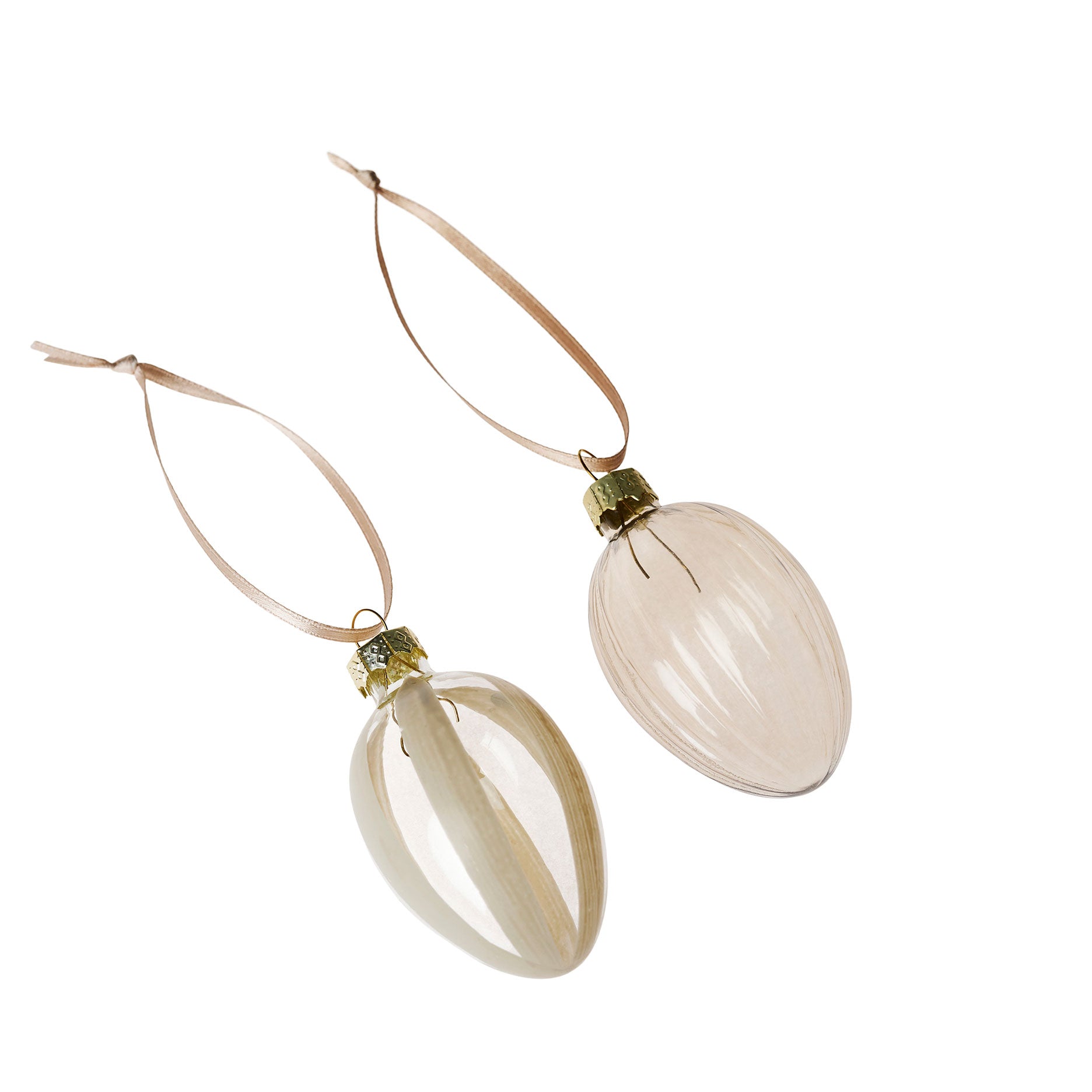 Stripe påskeæg 2 stk.